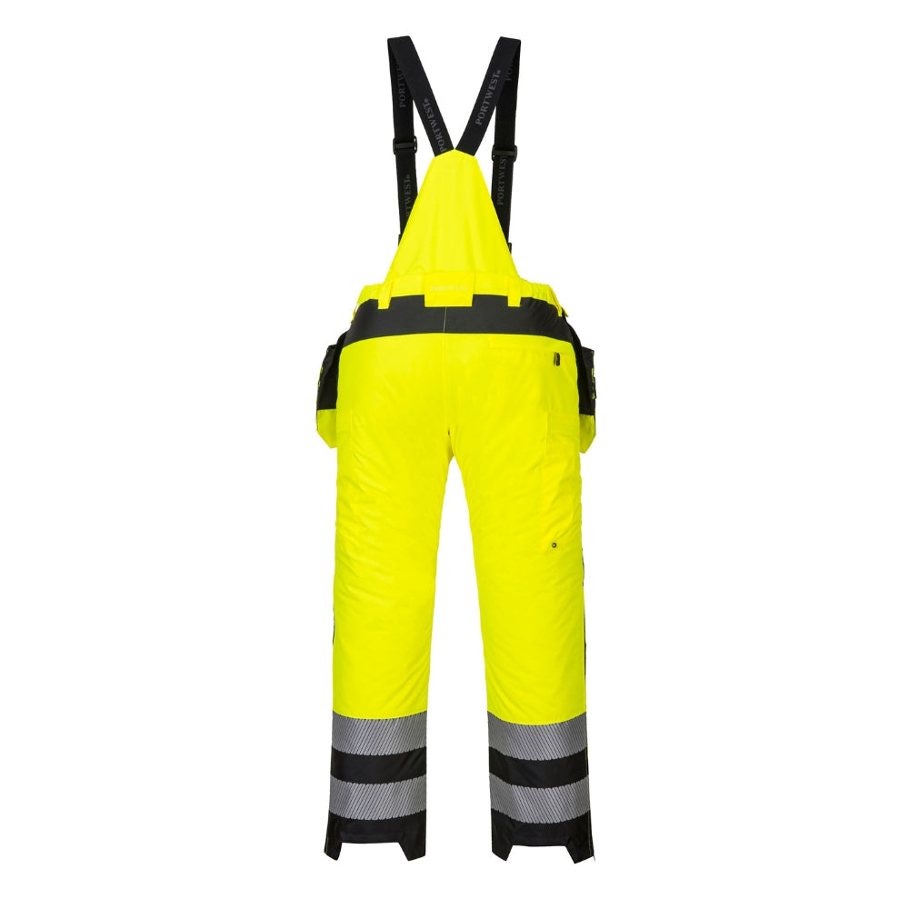 Portwest PW351 - PW3 Hi-Vis Winter Pants (Yellow/Black)