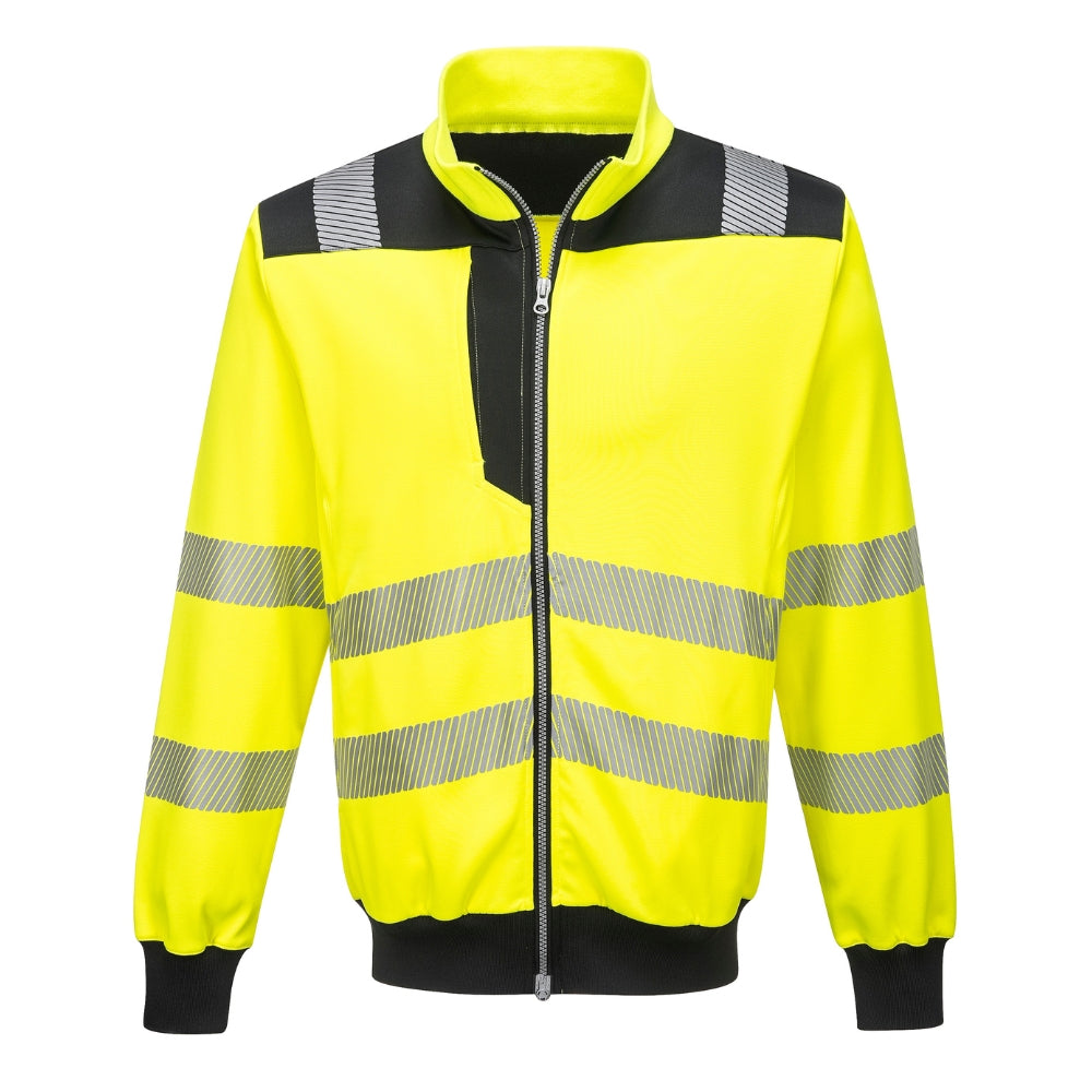 Portwest PW370 - PW3 Hi-Vis Sweatshirt (Yellow/Black)