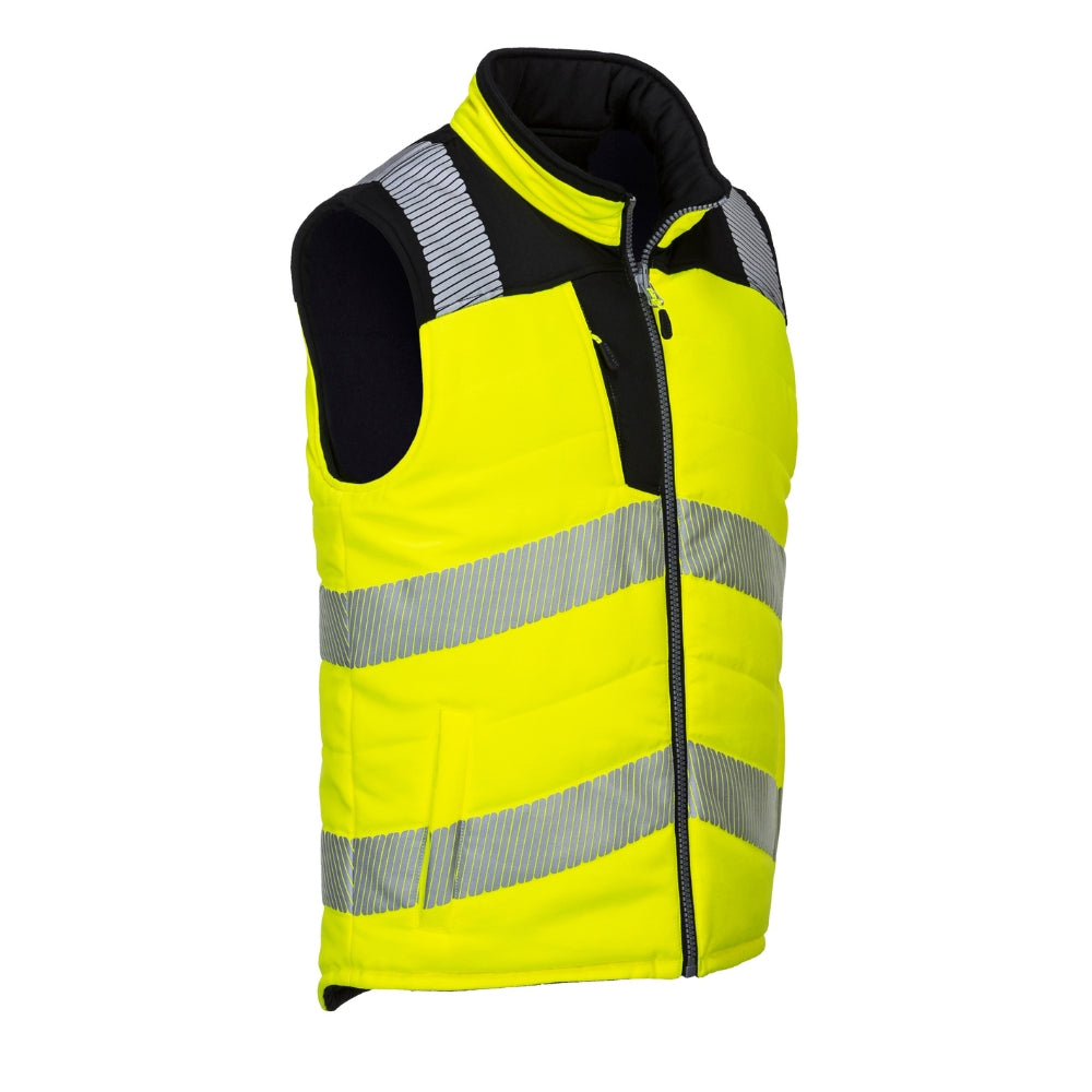 Portwest PW374 - PW3 Hi-Vis Reversible Vest (Yellow/Black)