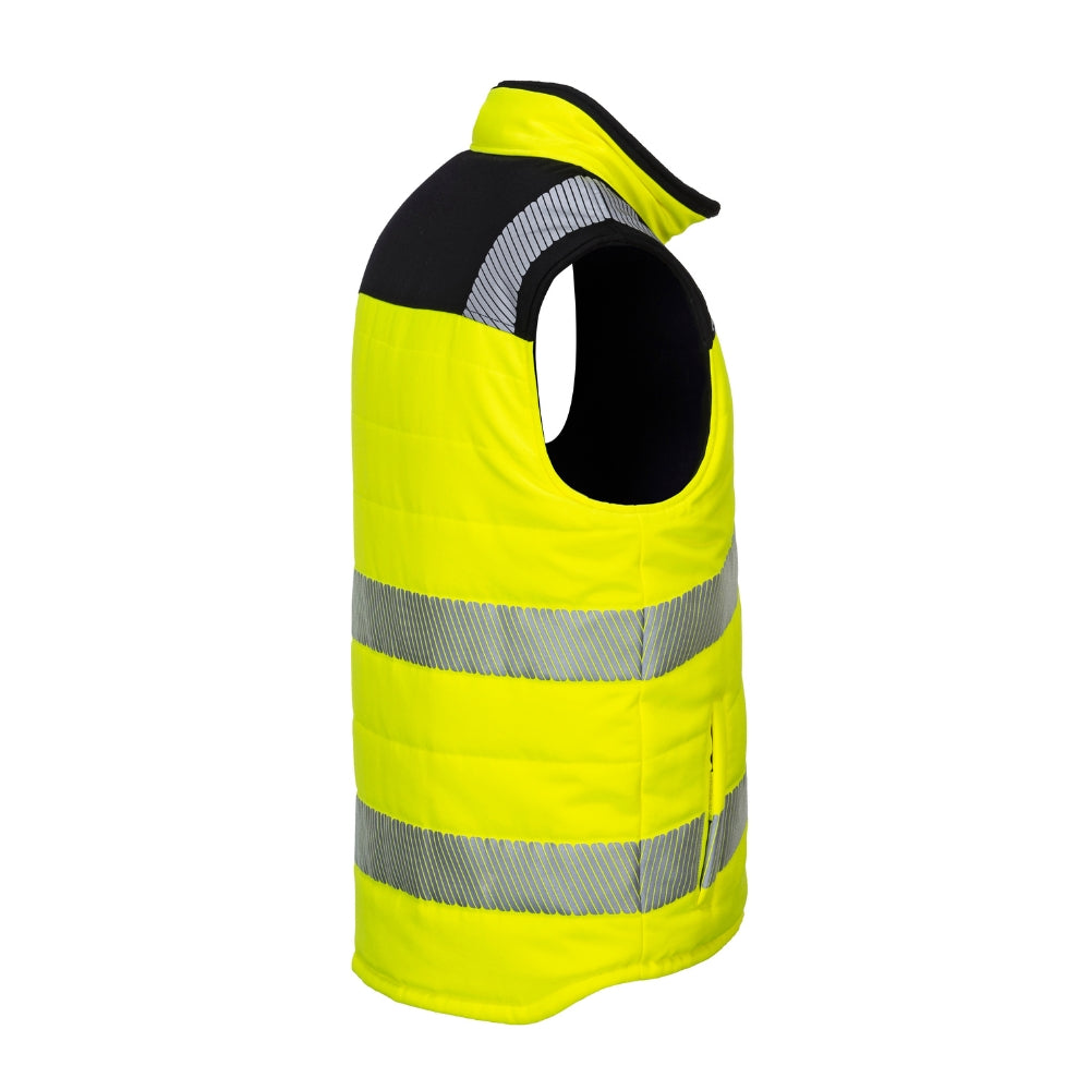 Portwest PW374 PW3 Hi Vis Reversible Vest Yellow Black portwest-pw374-pw3-hi-vis-reversible-vest-yellow-black