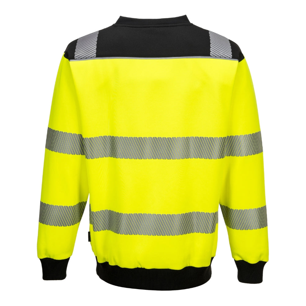 Portwest PW379 - PW3 Hi-Vis Sweatshirt (Yellow/Black)