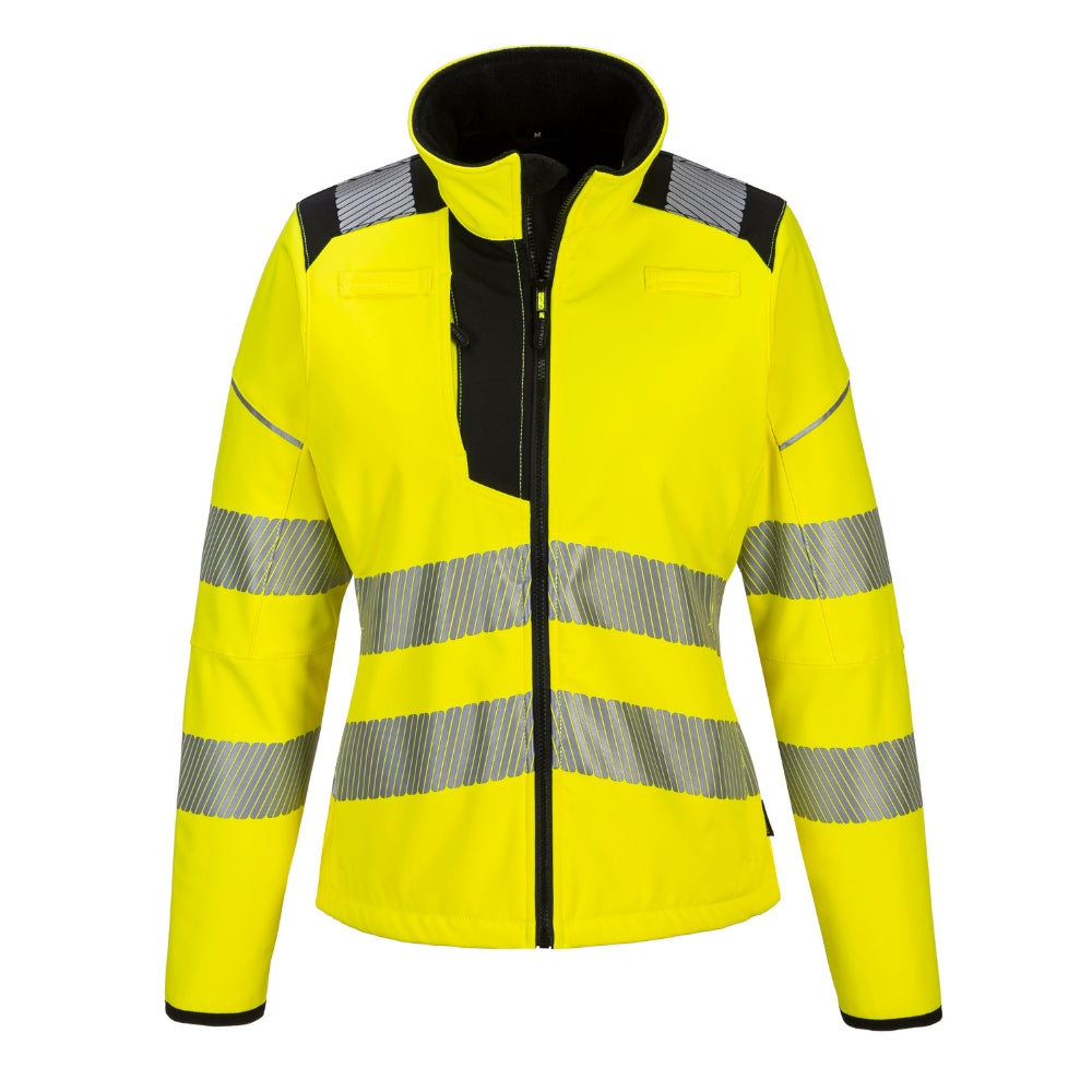 Portwest PW381 - PW3 Hi-Vis Women's Softshell (Yellow/Black)