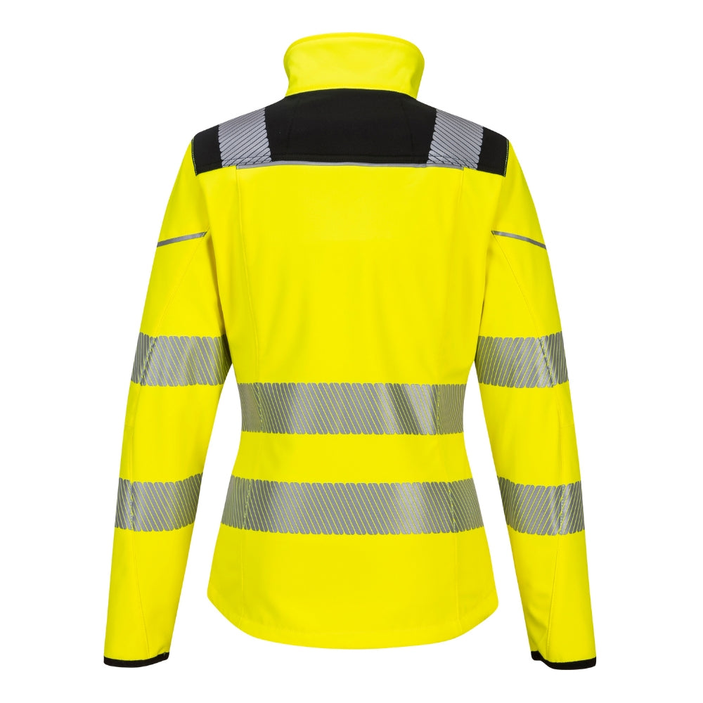 Portwest PW381 - PW3 Hi-Vis Women's Softshell (Yellow/Black)