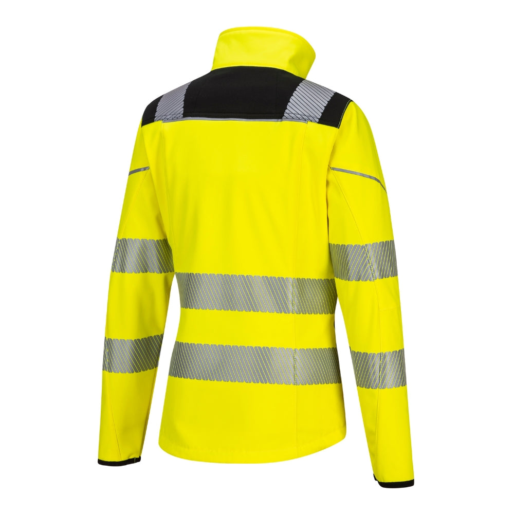 Portwest PW381 - PW3 Hi-Vis Women's Softshell (Yellow/Black)