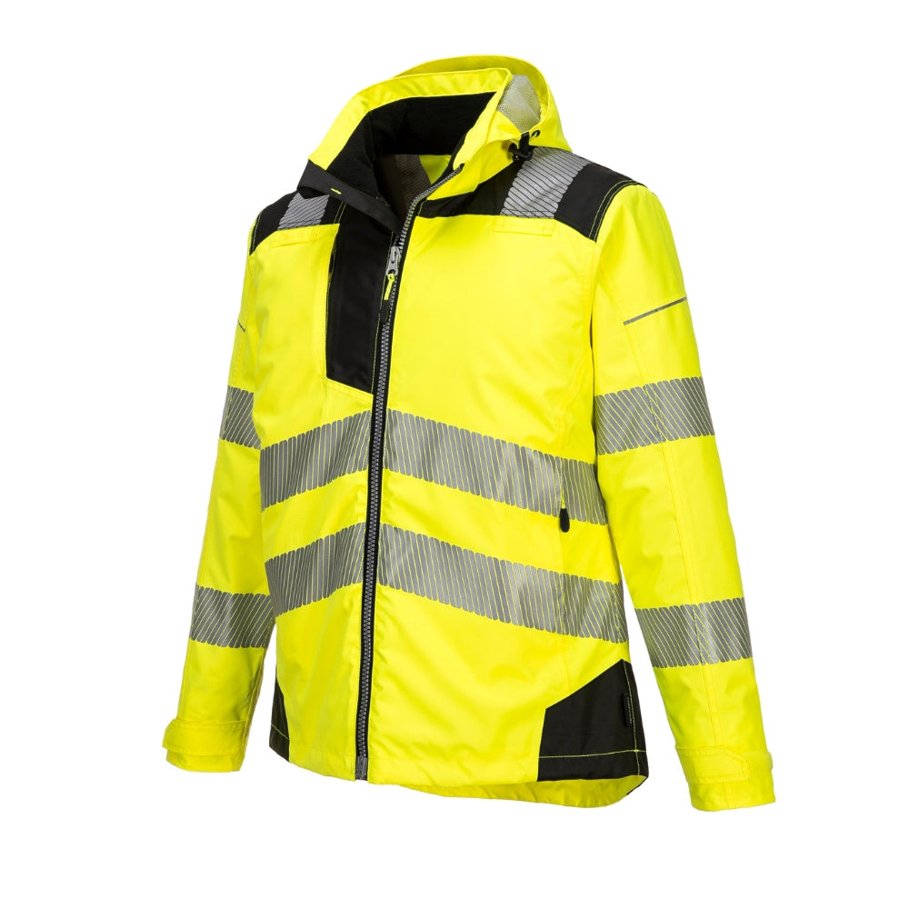 Portwest PW382 - PW3 Hi-Vis Women's Winter Jacket (Yellow/Black)