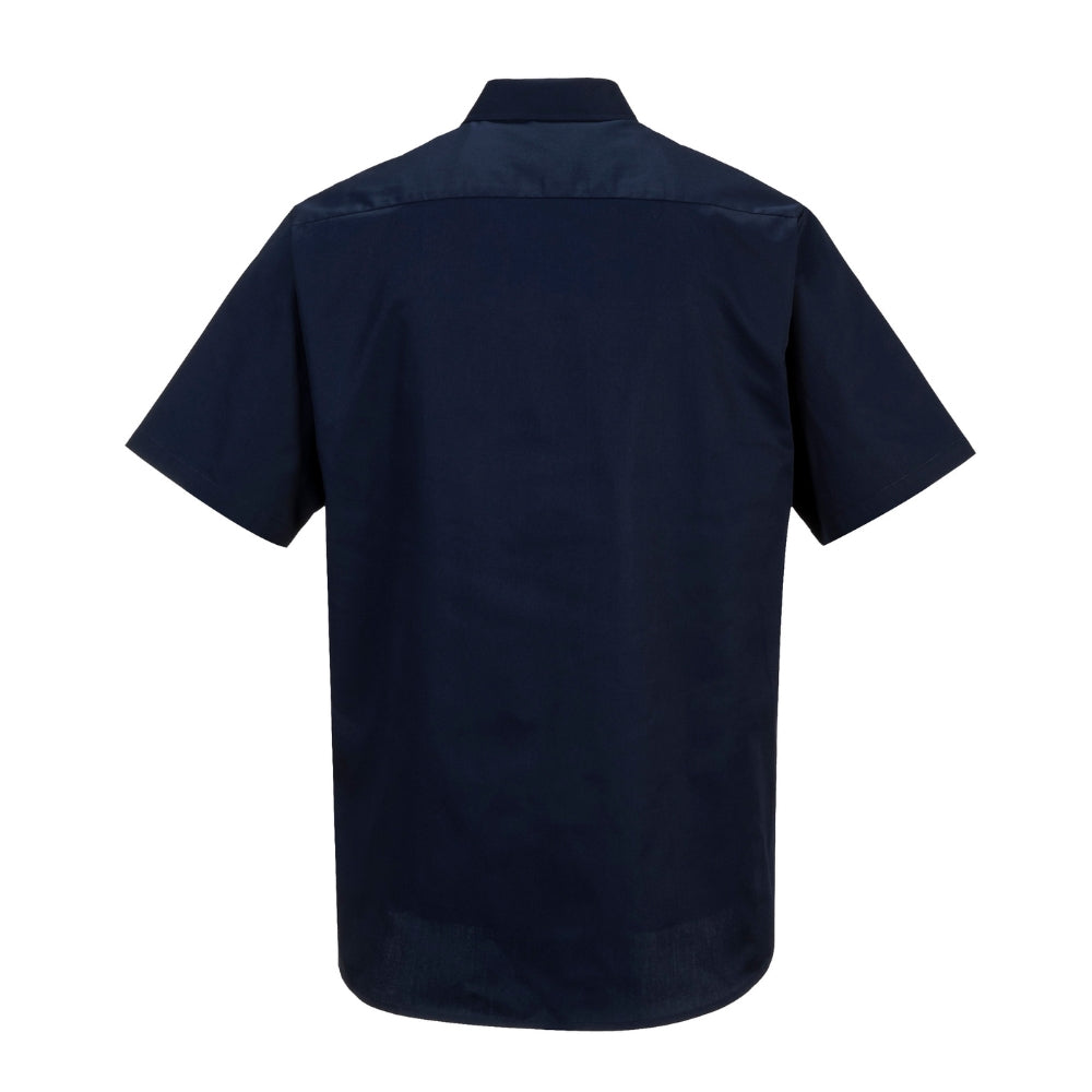 Portwest S124 - Industrial Work Shirt (Navy) | All Security Equipment