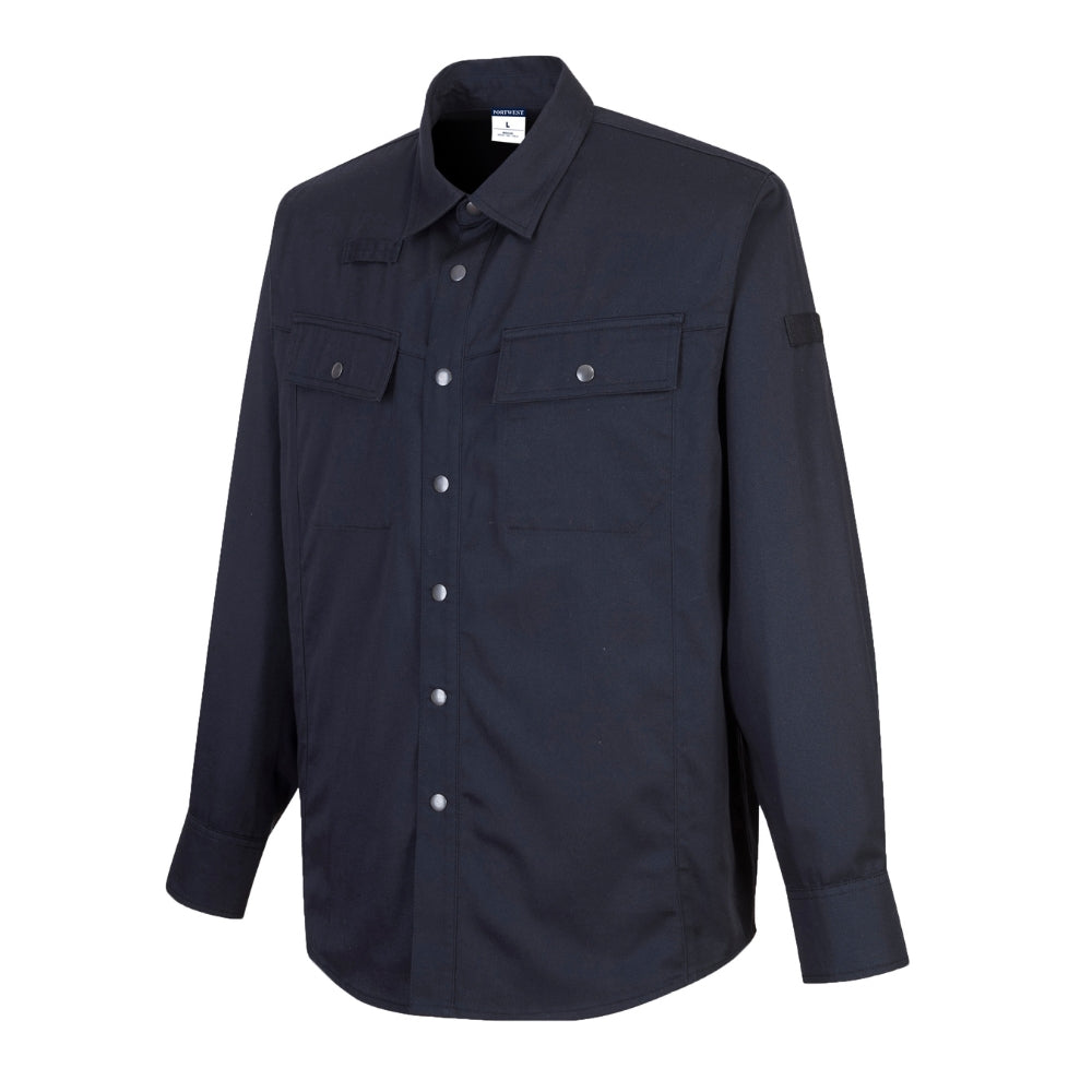 Portwest S130 - Ripstop Long Sleeve Shirt (Dark Navy)