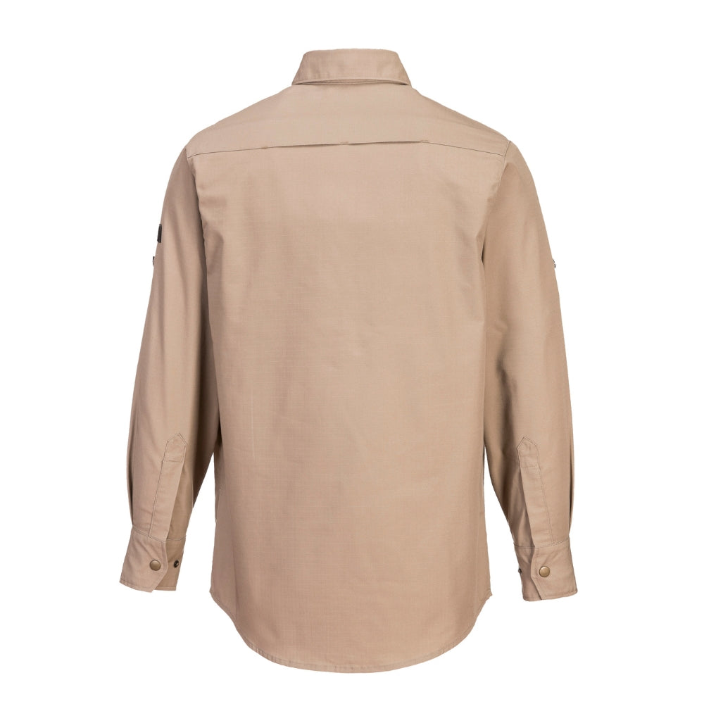 Portwest S130 - Ripstop Long Sleeve Shirt (Sand)