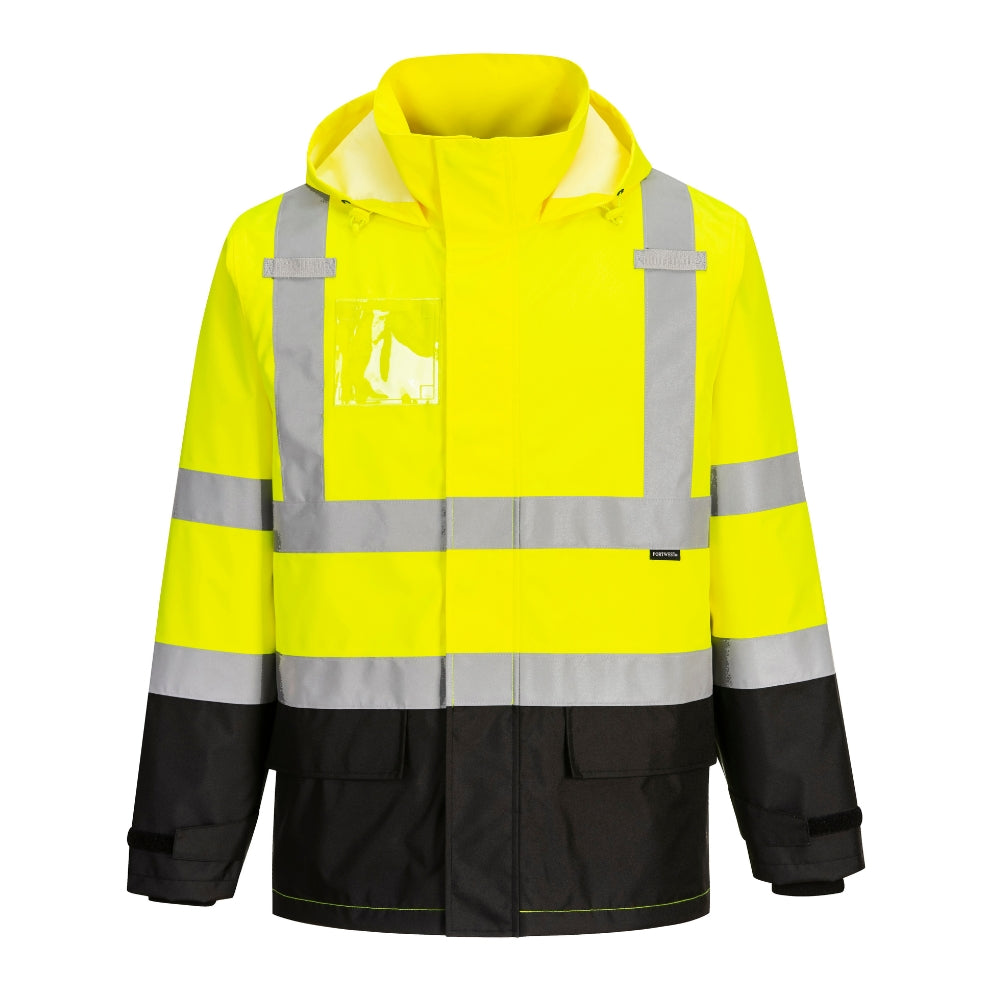 Portwest S362 - Hi Vis 3-in-1 Contrast Jacket (Yellow/Black)