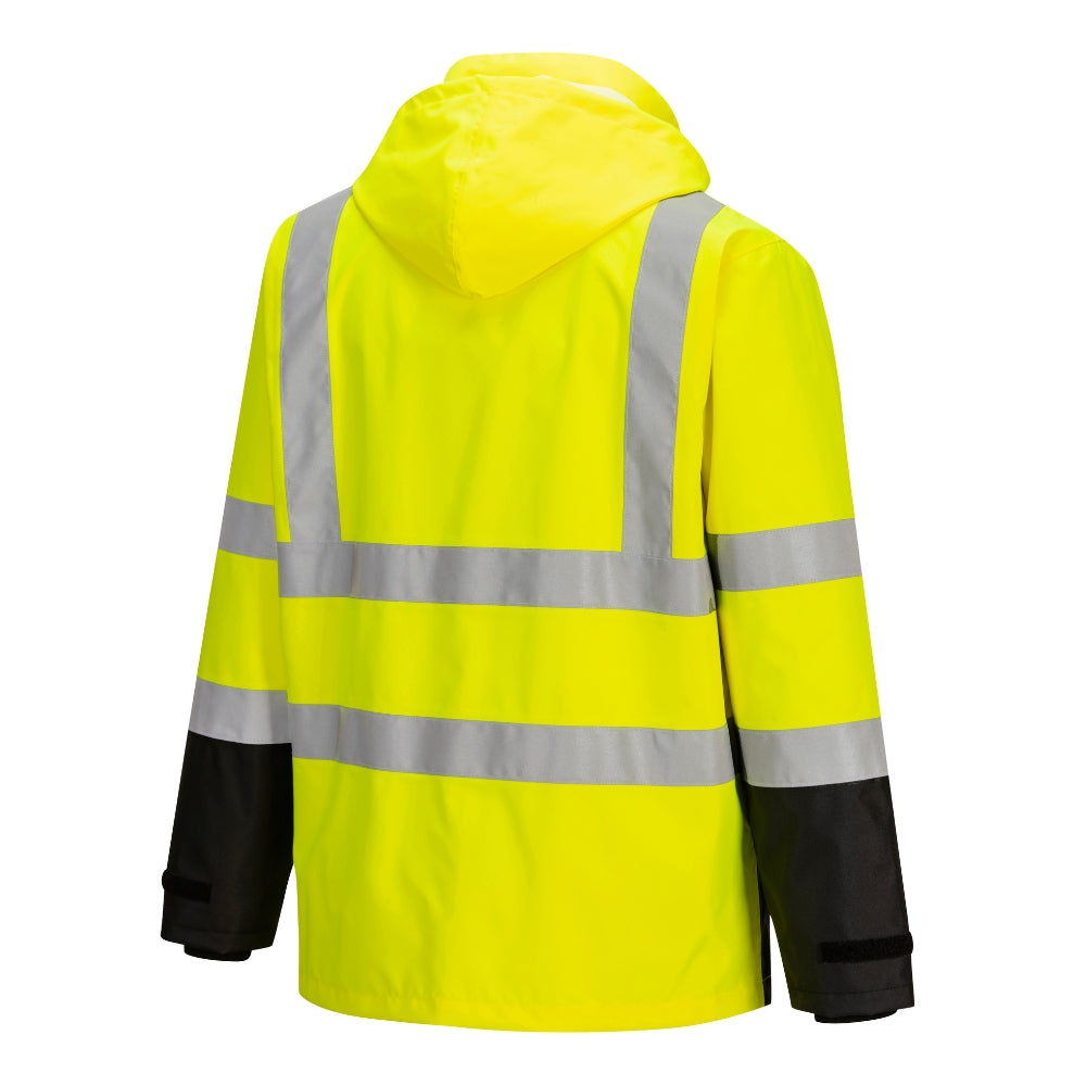 Portwest S362 - Hi Vis 3-in-1 Contrast Jacket (Yellow/Black)