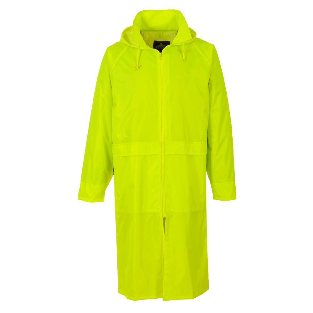 Portwest S438 - Classic Rain Coat (Yellow) | All Security Equipment