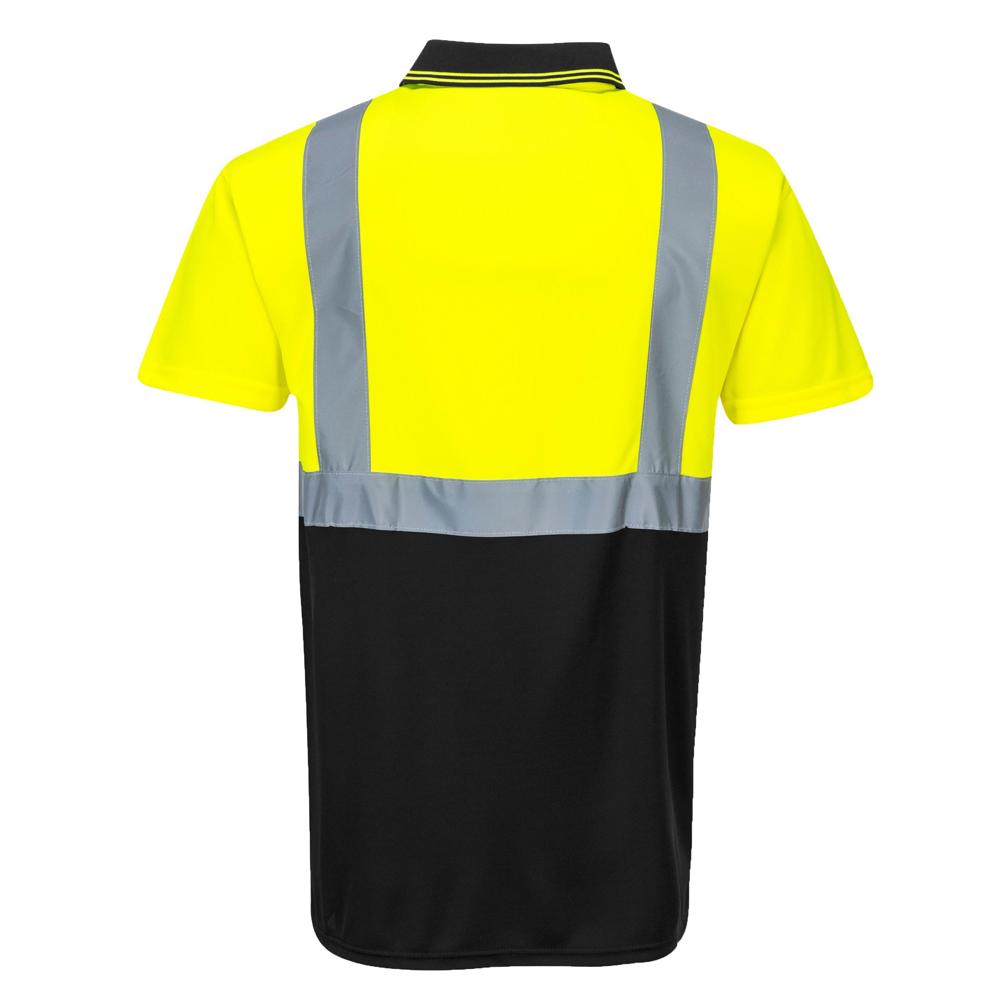 Portwest S479 - Two-Tone Polo Shirt (Yellow/Black)