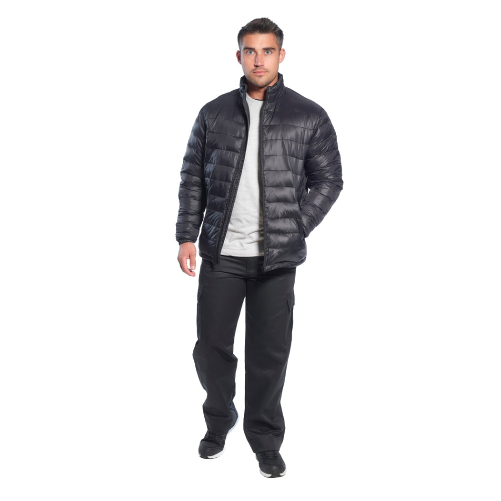 Portwest S543 - Men's Aspen Baffle Jacket (Black)