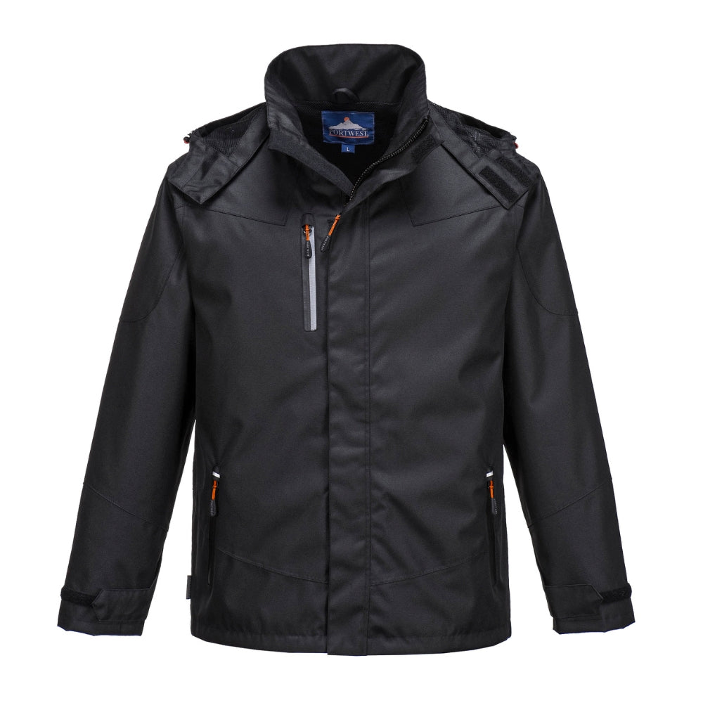 Portwest S555 - Outcoach Jacket (Black) | All Security Equipment