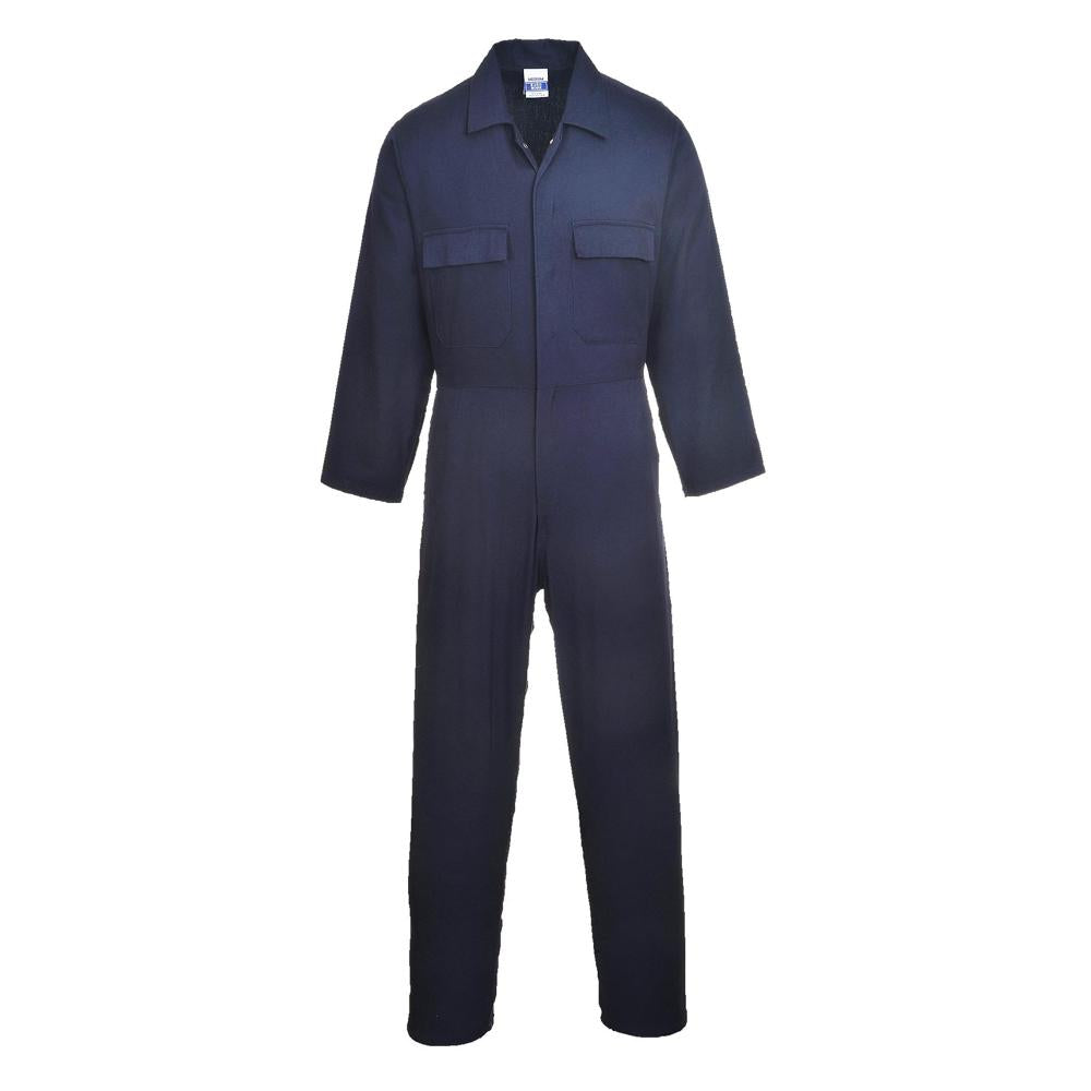 Portwest S998 - Work Cotton Coverall (Navy) | All Security Equipment