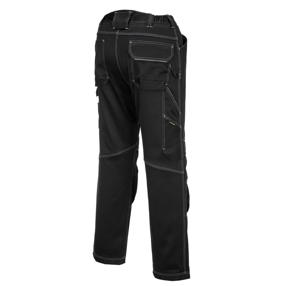 Portwest T601 - PW3 Work Pants (Black) | All Security Equipment