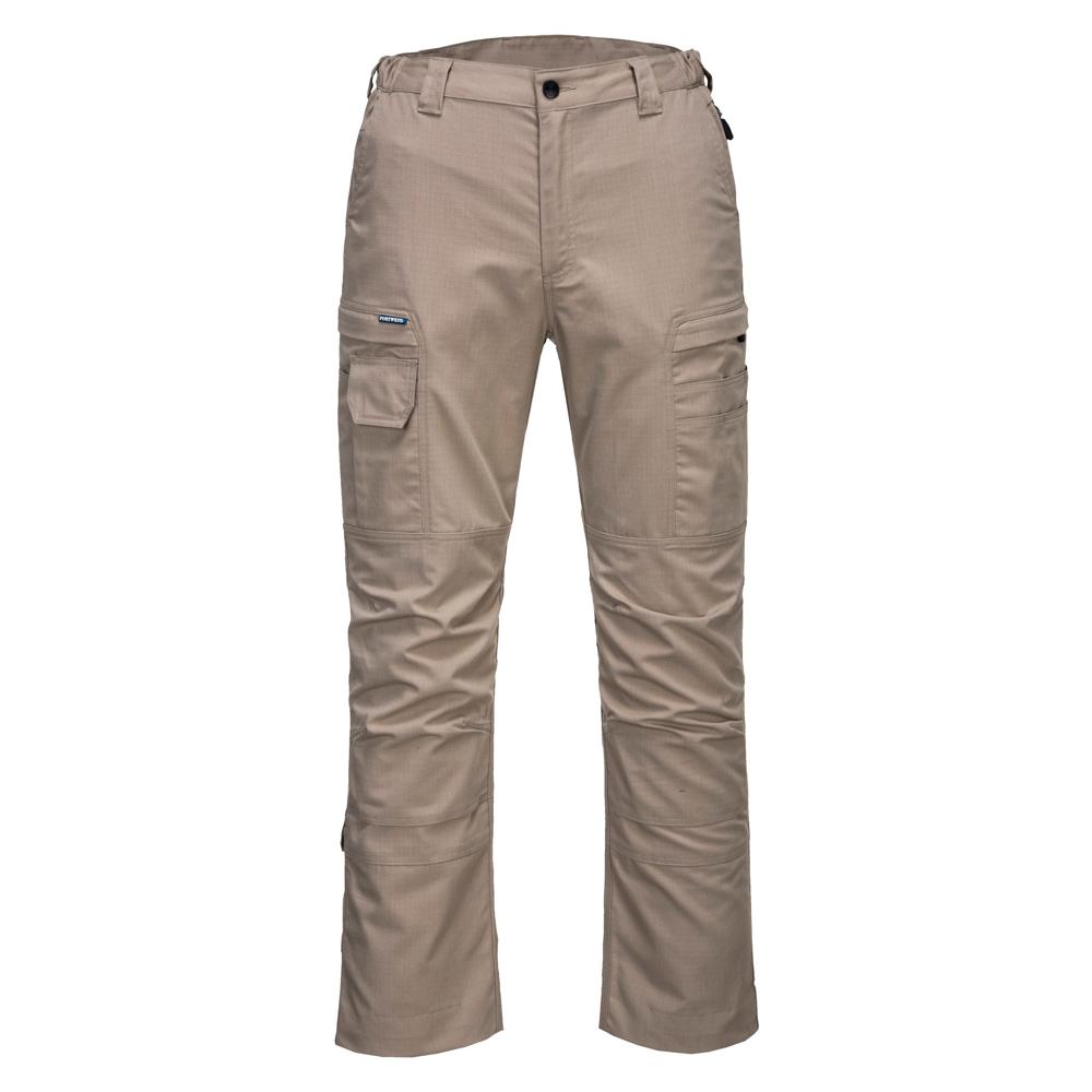 Portwest T802 - KX3 Ripstop Flex Pants (Sand) | All Security Equipment