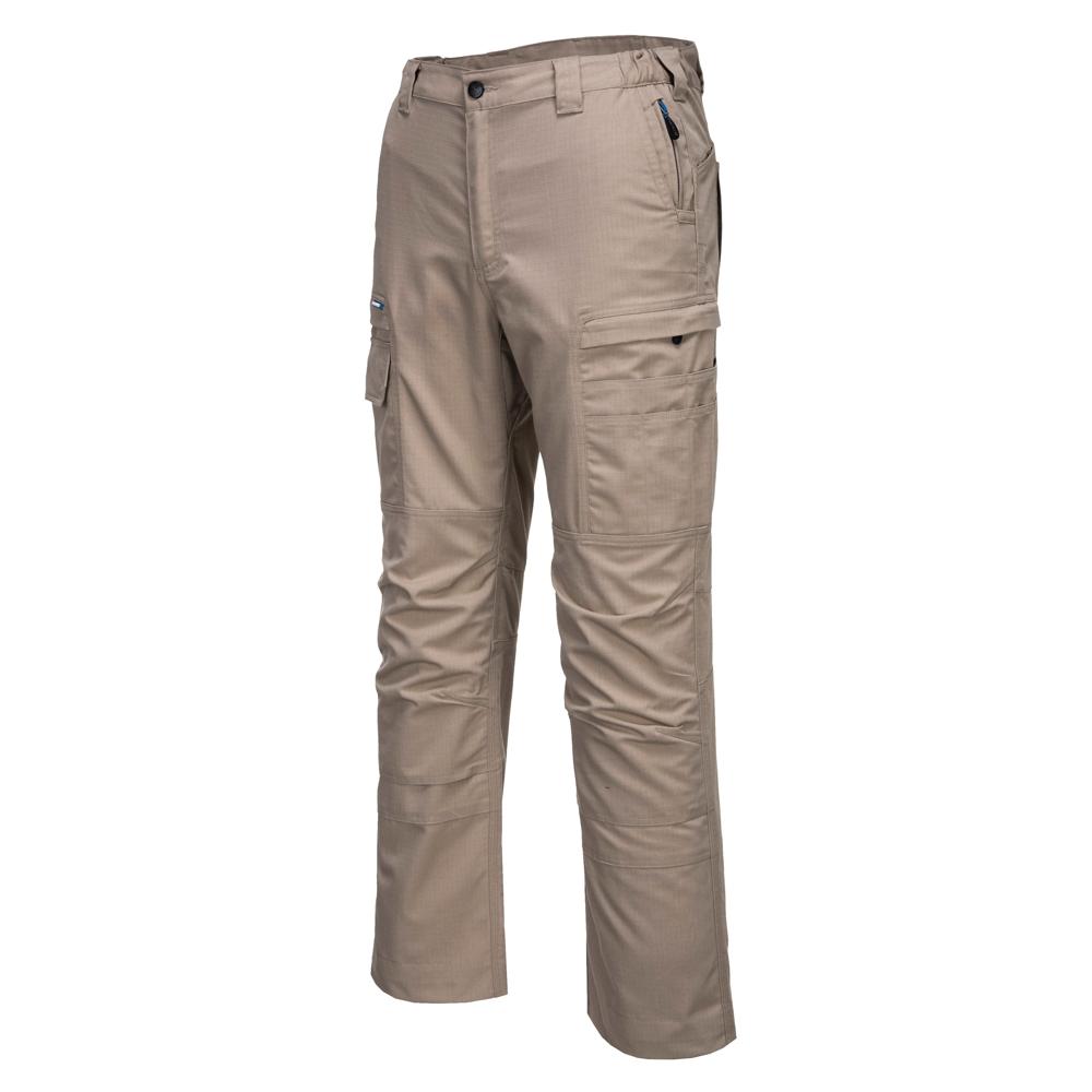 Portwest T802 - KX3 Ripstop Flex Pants (Sand) | All Security Equipment