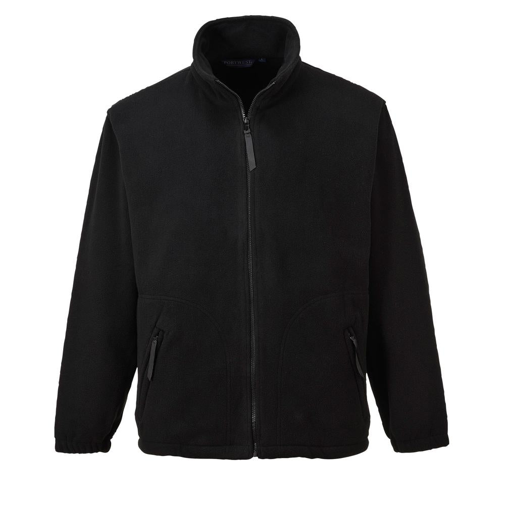 Portwest UF400 - Argyll Heavy Fleece (Black) | All Security Equipment