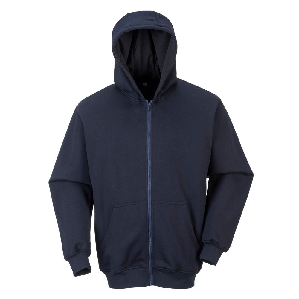 Portwest UFR81 - FR Zipper Front Hooded Sweatshirt