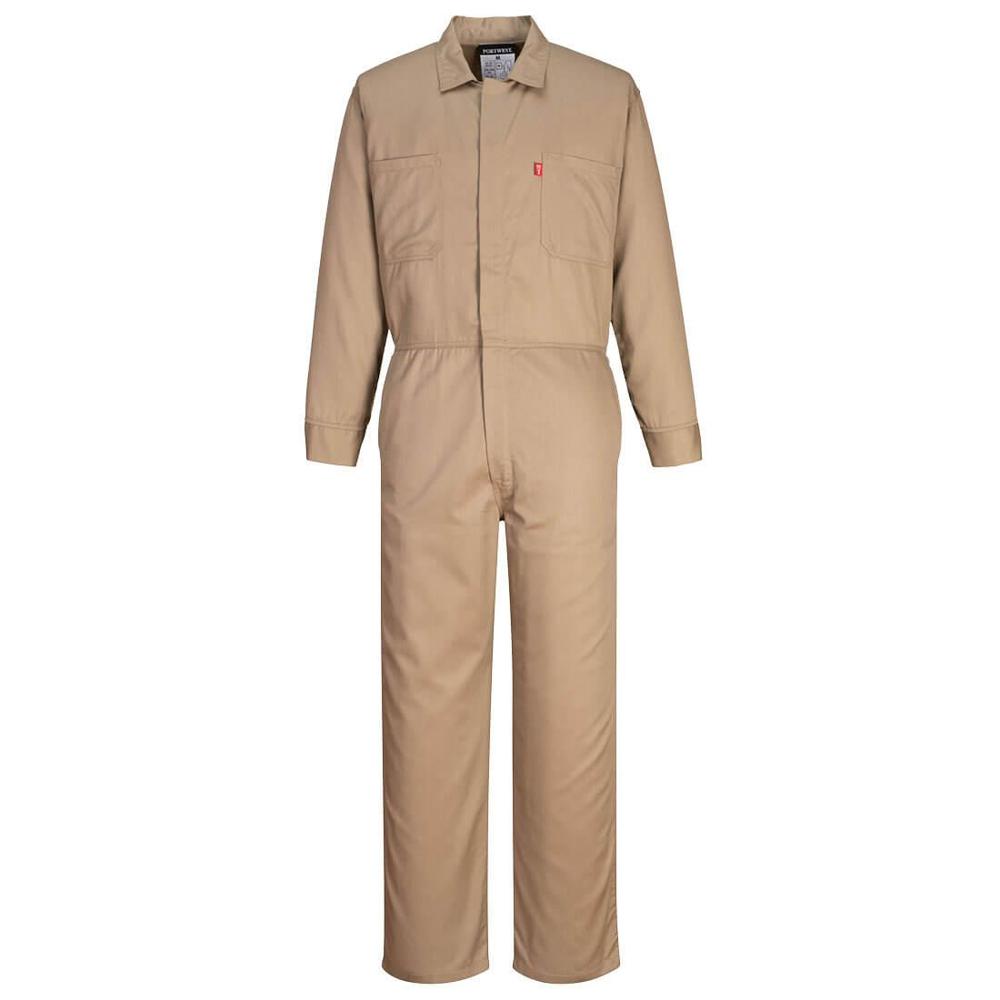 Portwest UFR87 - Bizflame 88/12 Classic FR Coverall (Khaki)