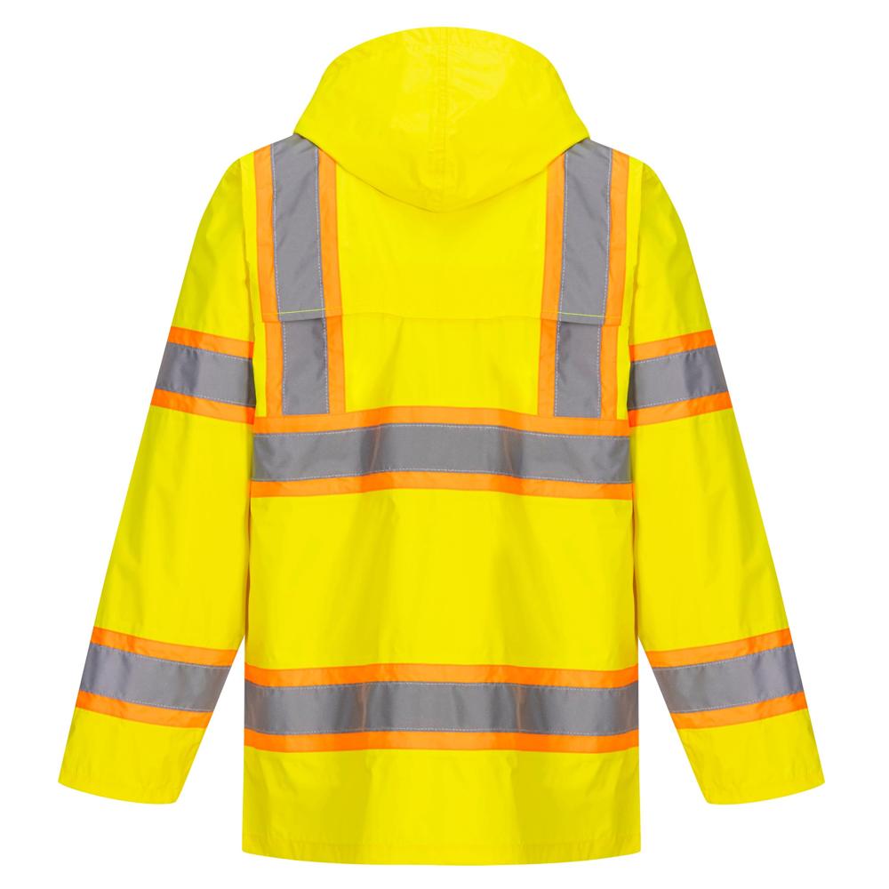 Portwest UH440 - Hi-Vis Rain Jacket (Yellow) | All Security Equipment