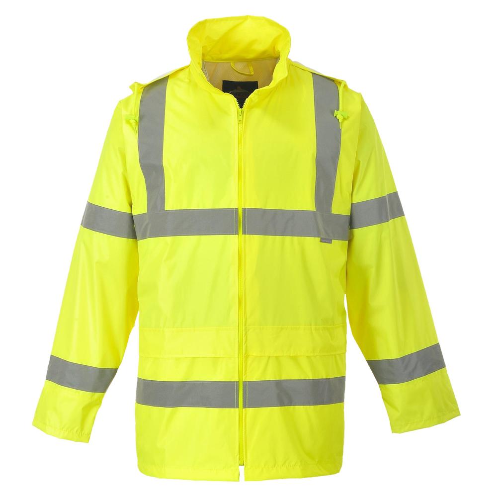 Portwest UH440 - Hi-Vis Rain Jacket (Yellow) | All Security Equipment