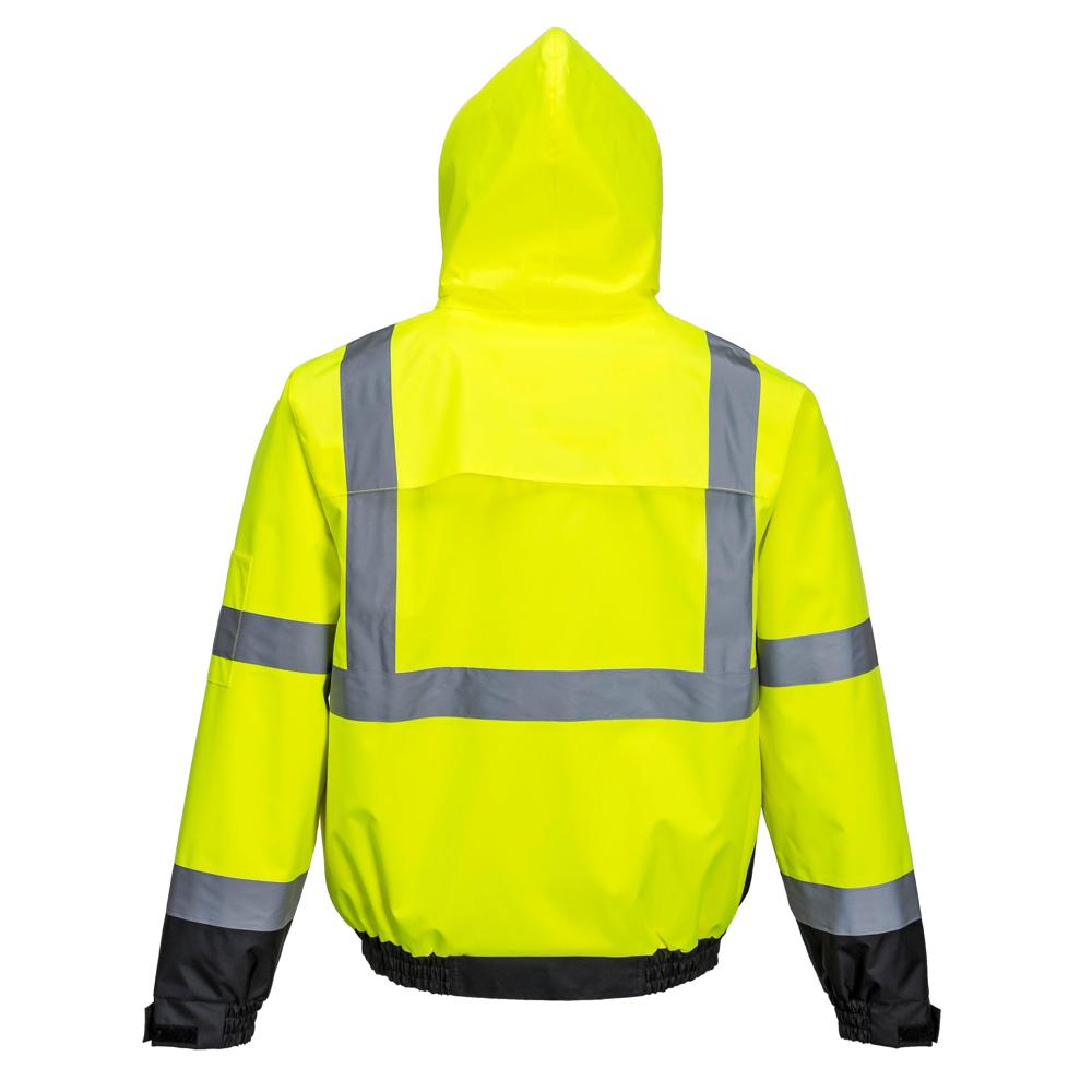 Portwest US364 - Hi-Vis Premium 2-in-1 Bomber | All Security Equipment