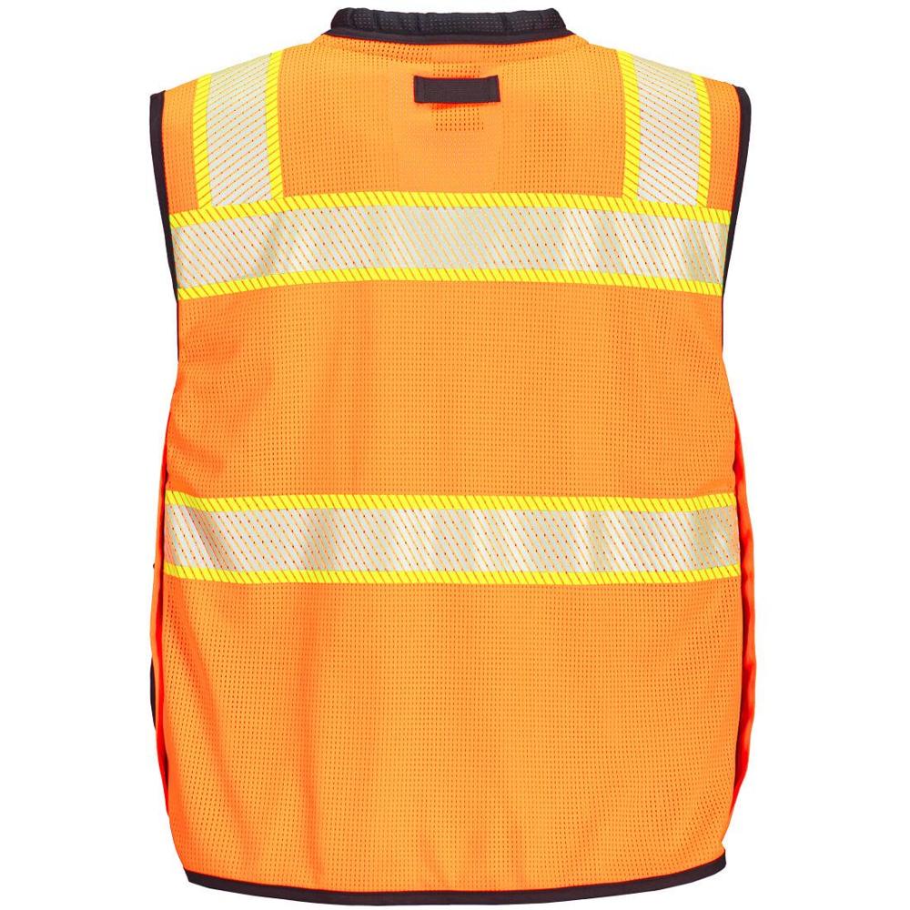 Portwest US375 - Premium Surveyor Vest (Orange/Black)