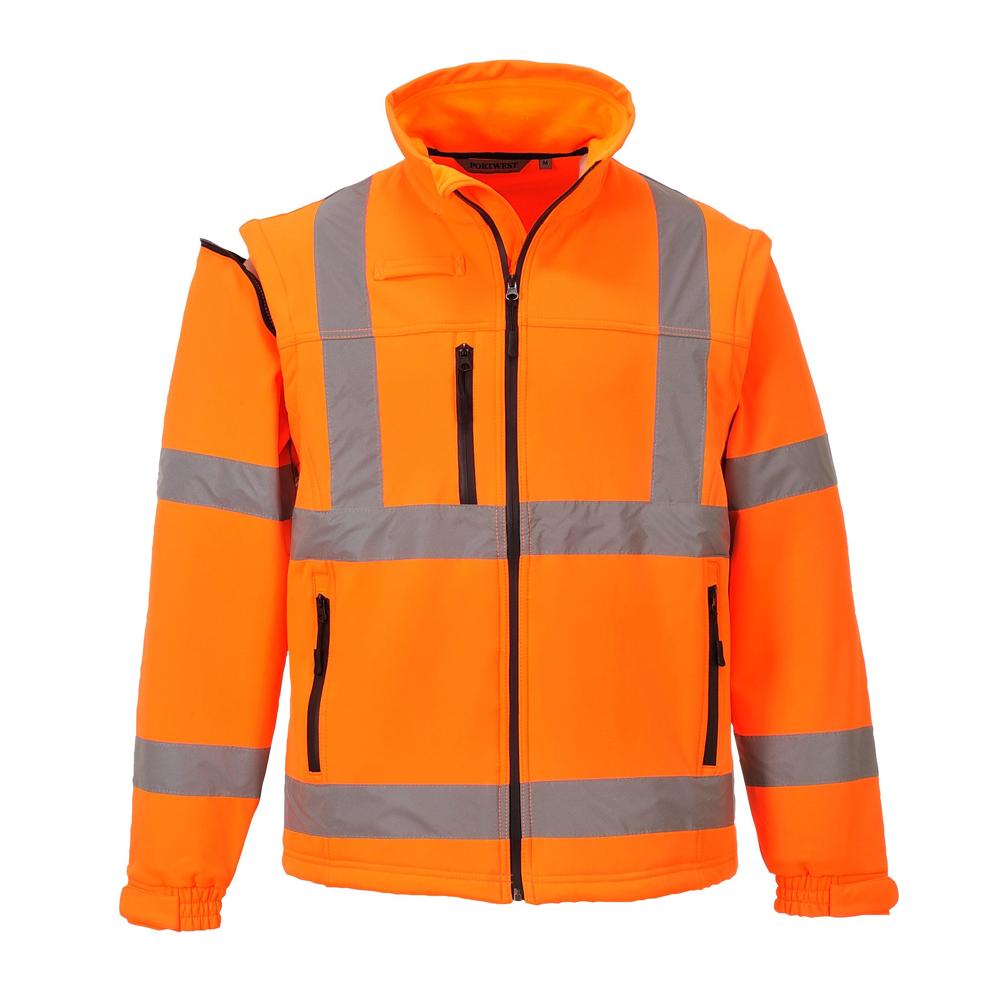 Portwest US428 - Hi-Vis Softshell Jacket (3L) (Orange)