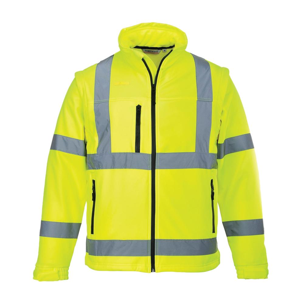 Portwest US428 - Hi-Vis Softshell Jacket (3L) (Yellow)