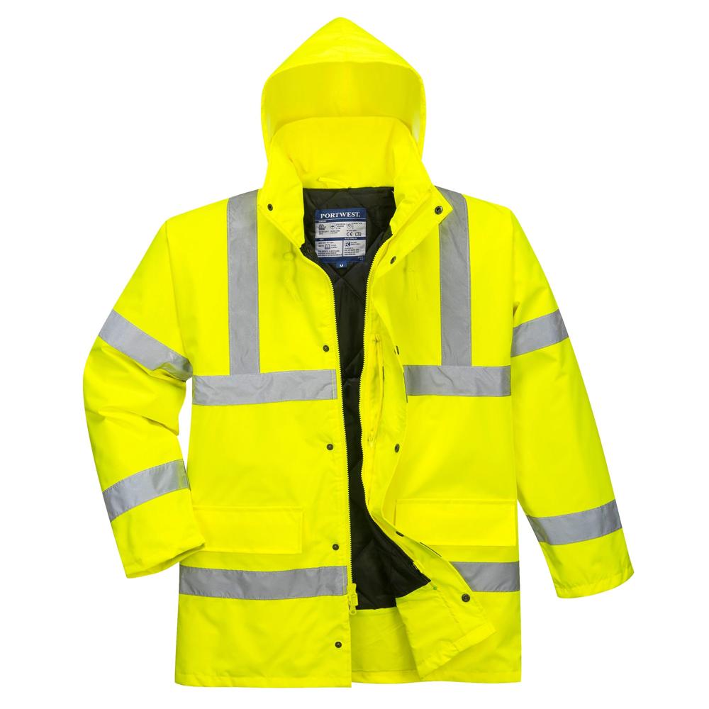 Portwest US460 - Hi-Vis Traffic Jacket | All Security Equipment