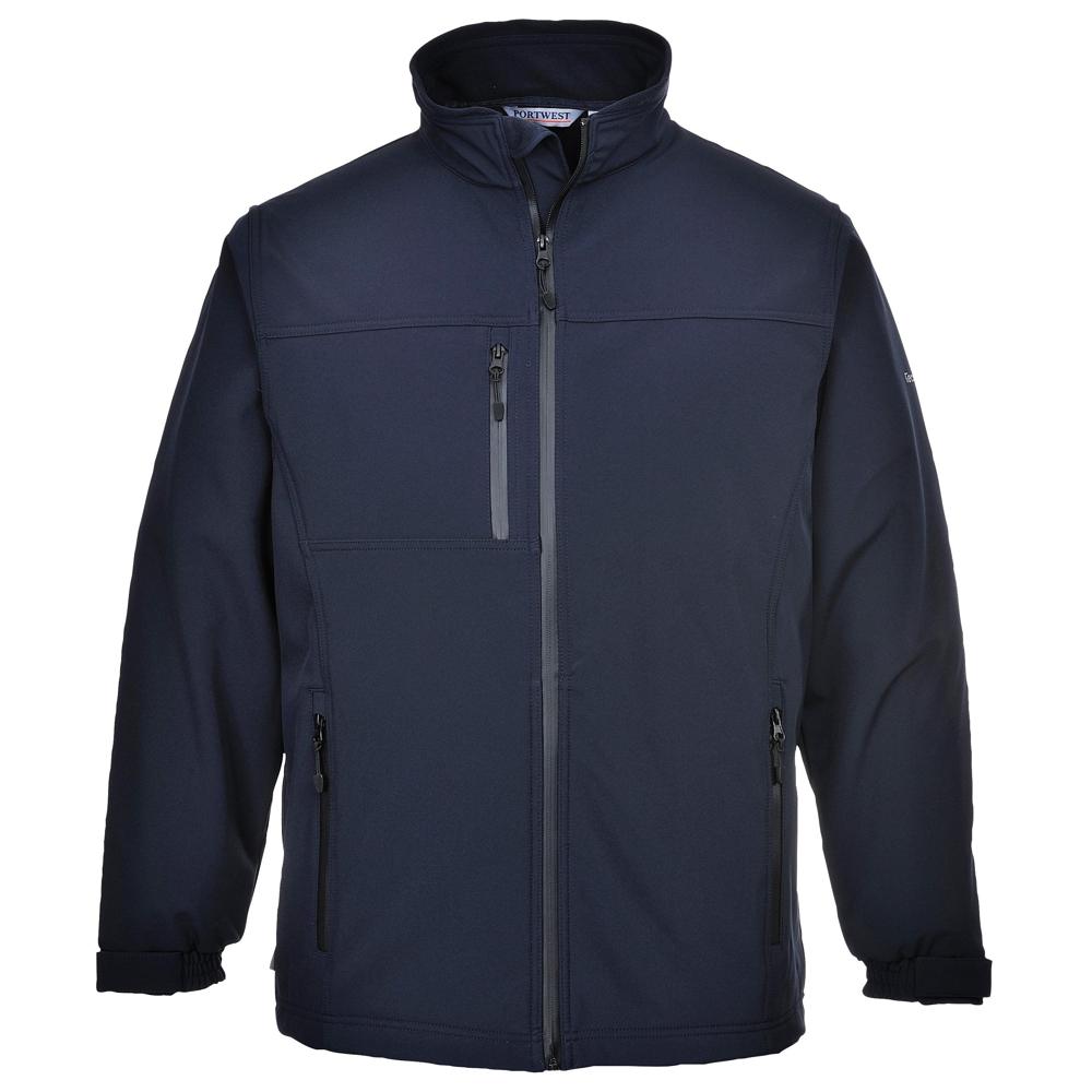 Portwest UTK50 - Softshell Jacket (3L) (Navy) | All Security Equipment