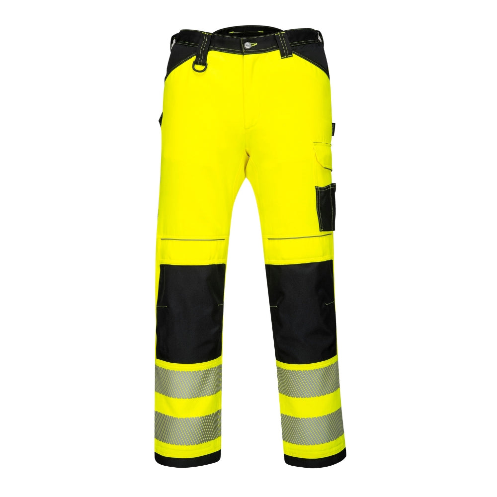 Portwest PW340 - PW3 Hi-Vis Work Pants (Yellow/Black)