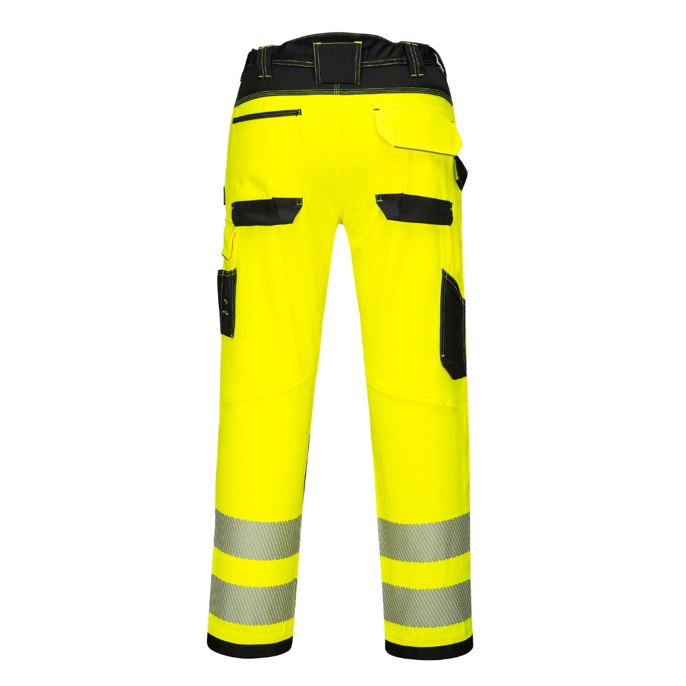 Portwest PW340 - PW3 Hi-Vis Work Pants (Yellow/Black)