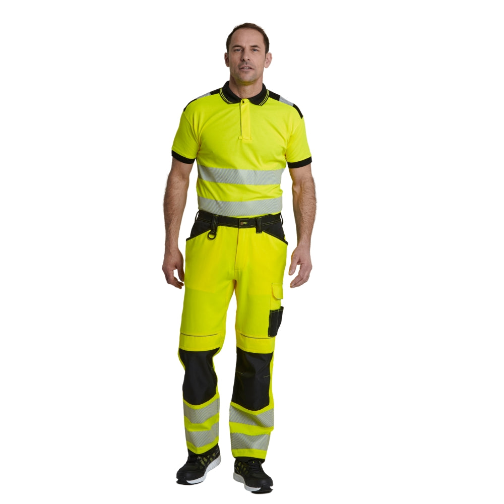 Portwest PW340 - PW3 Hi-Vis Work Pants (Yellow/Black)