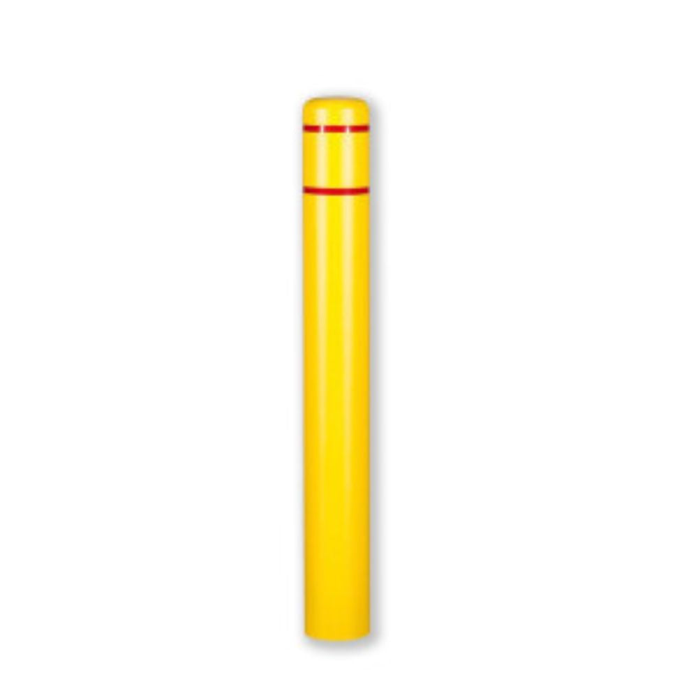 Post Guard Flat Top 7" Bollard Cover (Yellow)