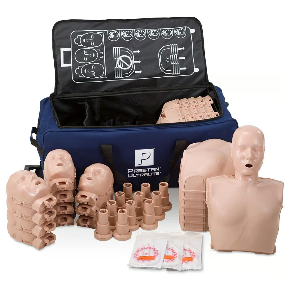 Prestan Professional Adult Ultralite CPR Manikin, Medium, 12-pack