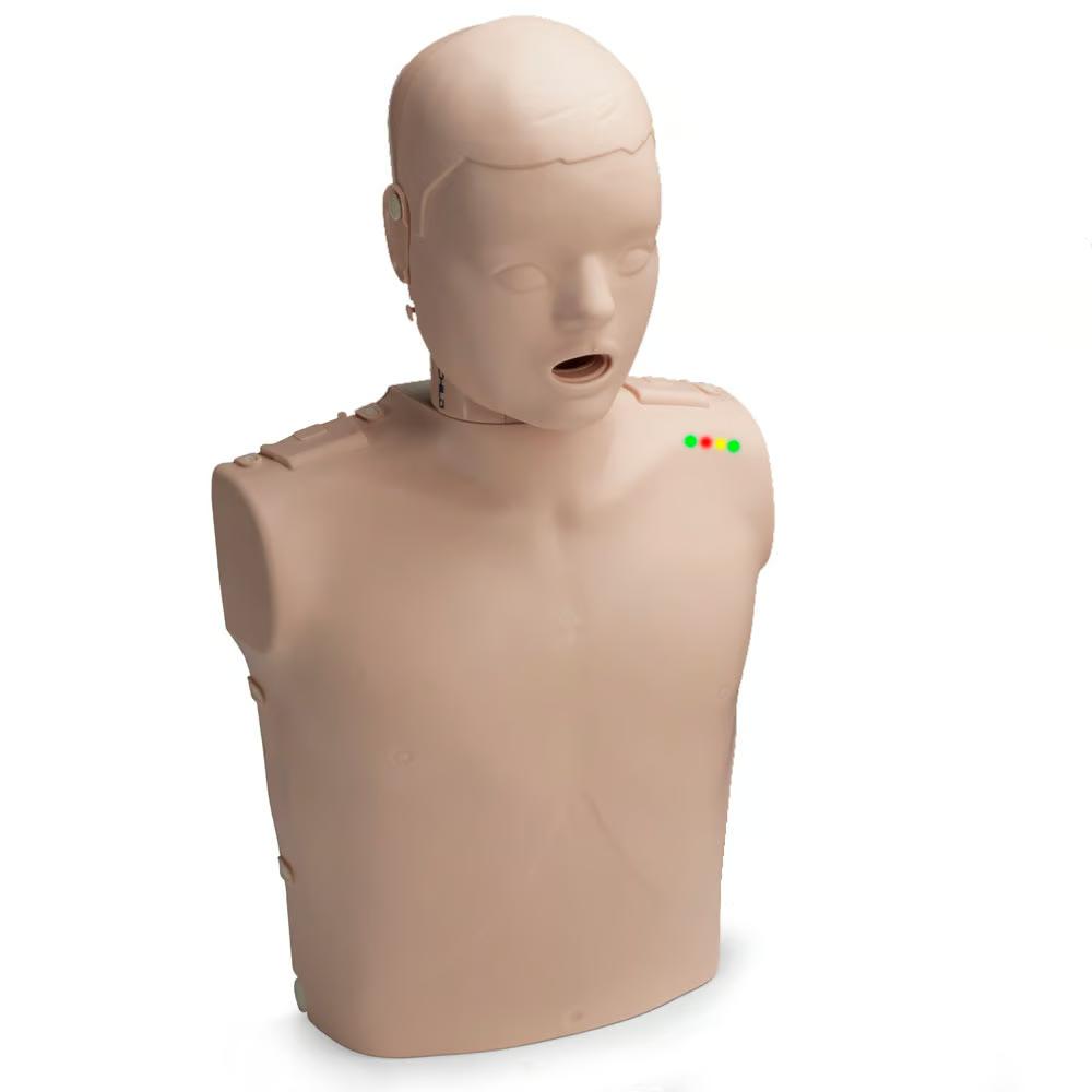 Prestan Professional CPR Manikin w/Monitor Jaw Thrust, Medium, Family