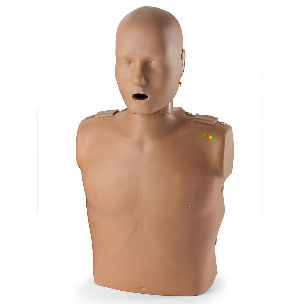 Prestan Professional Collection CPR Manikin w/Monitor Jaw Thrust, Dark