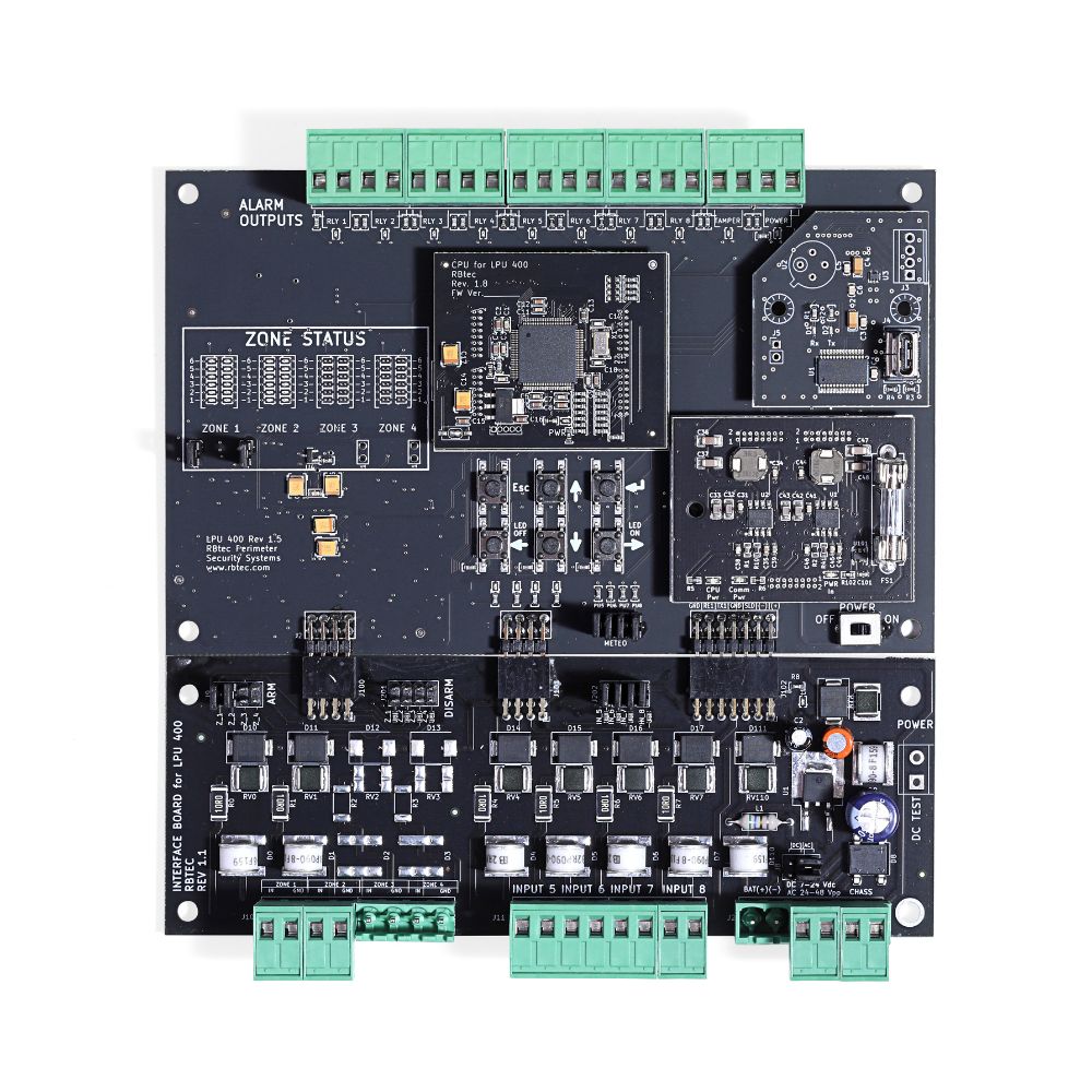 RBtec LPU-402 2 Zone Completer Processor Board Assembly