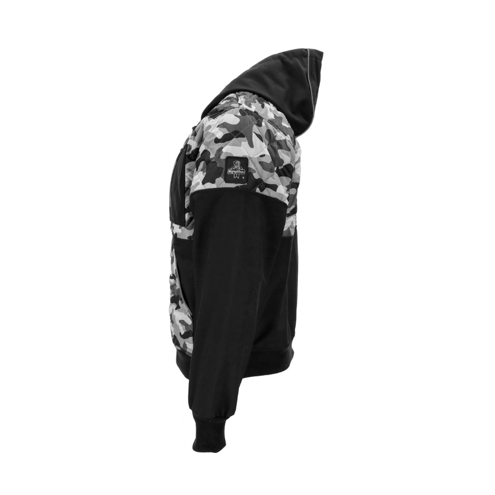 RefrigiWear Camo Diamond Quilted Hooded Jacket | All Security Equipment