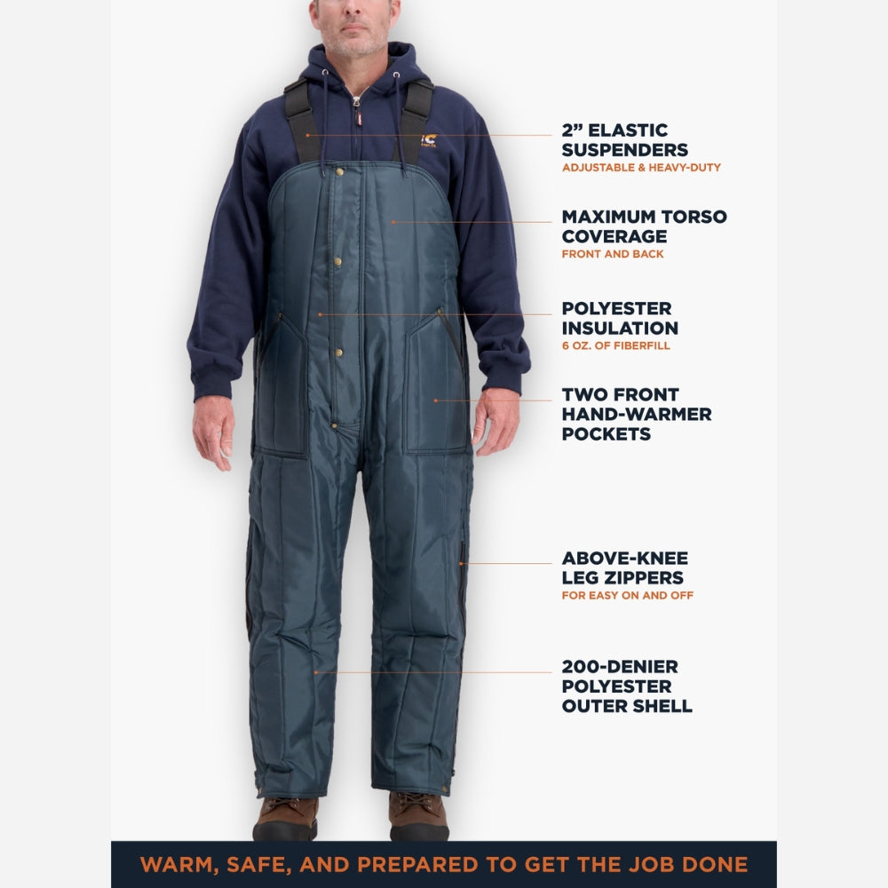 RefrigiWear Econo-Tuff® Bib Overalls | All Security Equipment