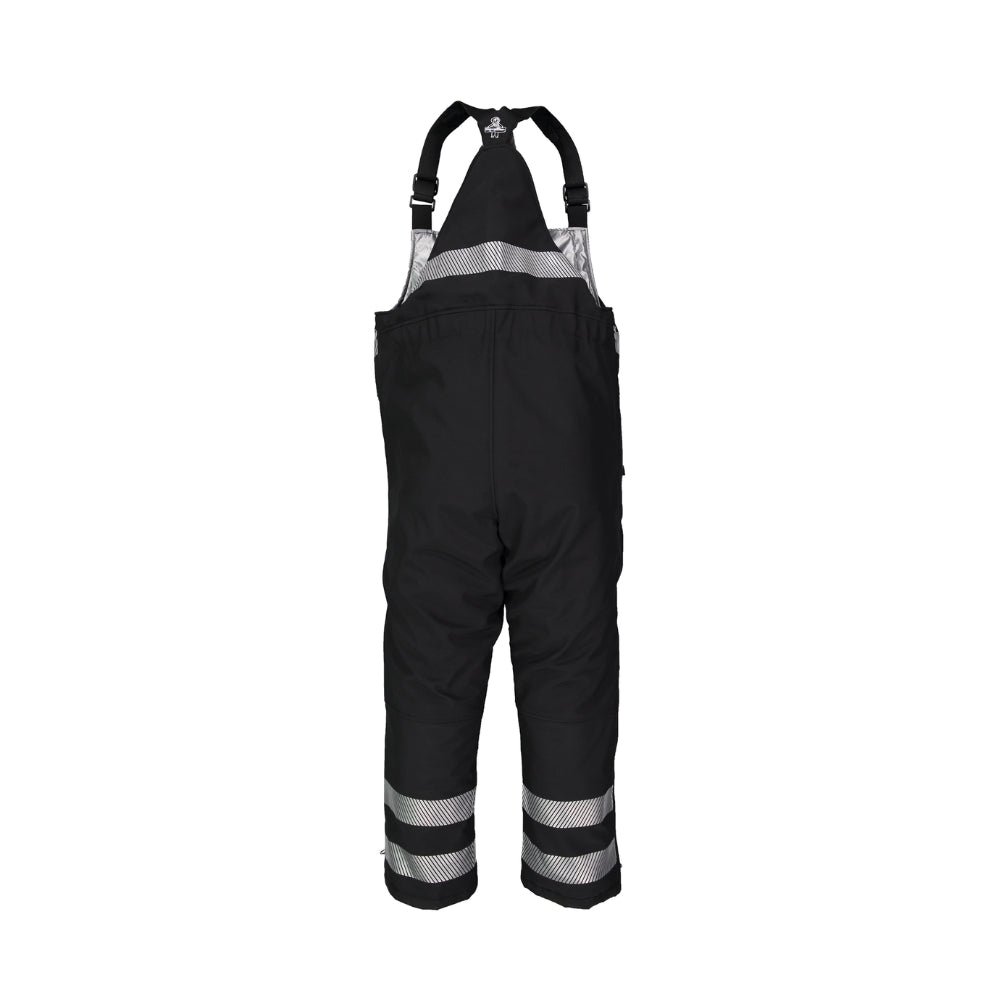 RefrigiWear Enhanced Visibility Insulated Softshell Bib Overalls | All Security Equipment