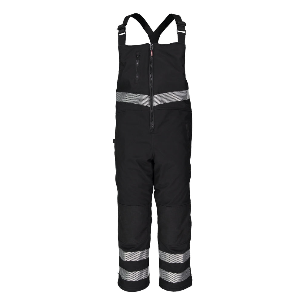 RefrigiWear Enhanced Visibility Insulated Softshell Bib Overalls | All Security Equipment