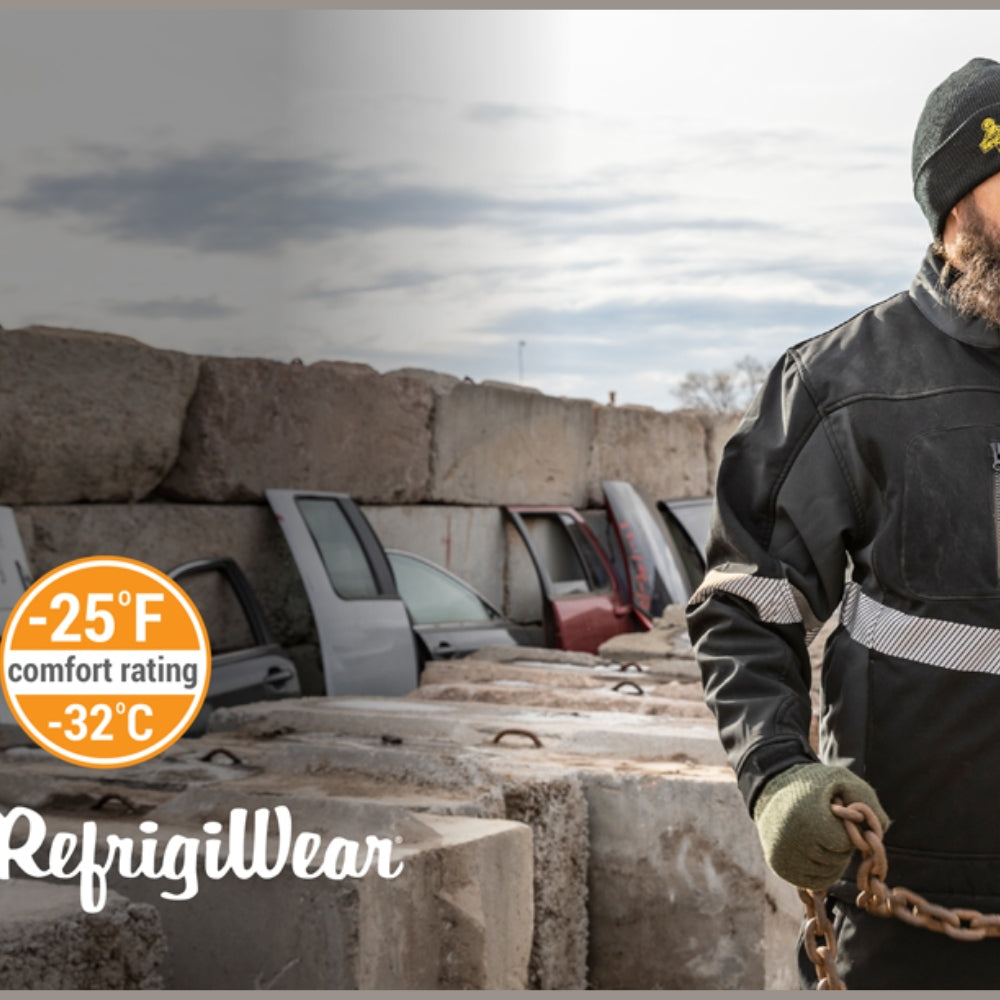 RefrigiWear Enhanced Visibility Insulated Softshell Jacket | All Security Equipment