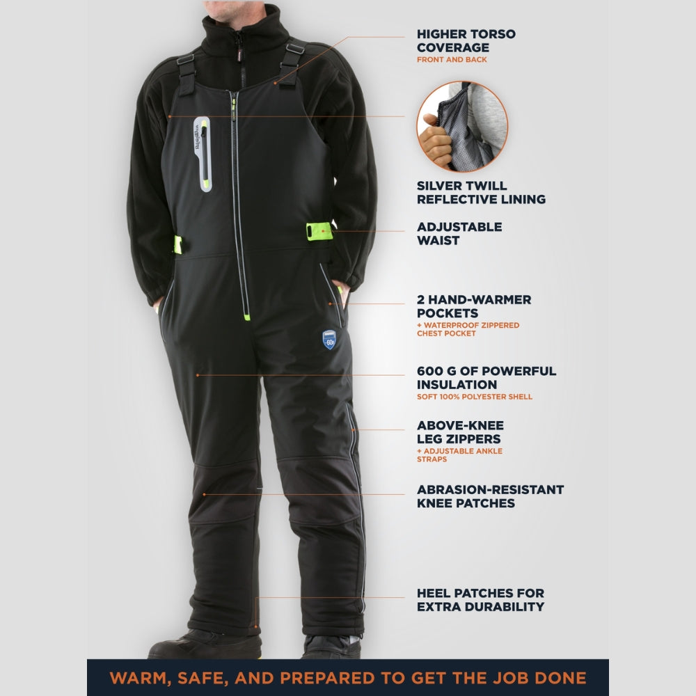 RefrigiWear Extreme Softshell Bib Overalls | All Security Equipment