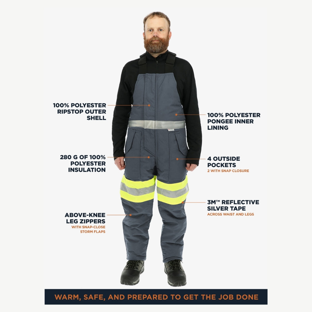 RefrigiWear Freezer Edge® Bib Overalls | All Security Equipment