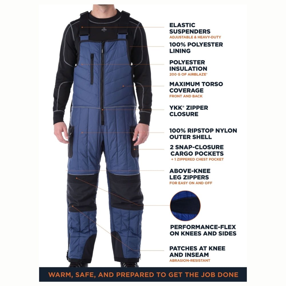 RefrigiWear Frostline® Bib Overalls | All Security Equipment