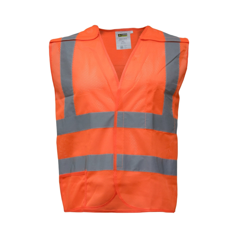RefrigiWear HiVis Break Away Mesh Safety Vest Orange (Available in M-2XL) | All Secuirity Equipement